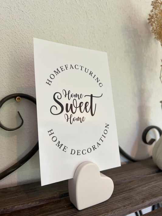 Fotohalter Herz aus Raysin