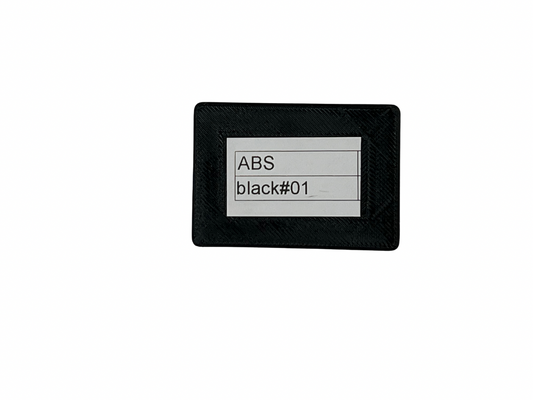 Materialdemostück ABS black#01